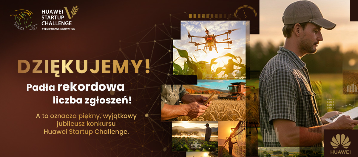 Konkurs startupy agritech huawei startup Challenge