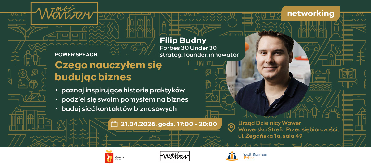 Filip Budny, doktorant Politechniki Warszawskiej, innowator oraz CEO & Founder startupu WaterSense oraz MAGLY. Laureat ponad 20 prestiżowych nagród, w tym Forbes 30 Under 30 i Nagrody Ministra Edukacji i Nauki