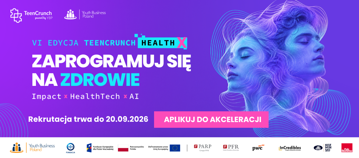 Rekrutacja do bezpłatnego programu akceleracyjnego TeenCrunch HealthX dla młodzieży